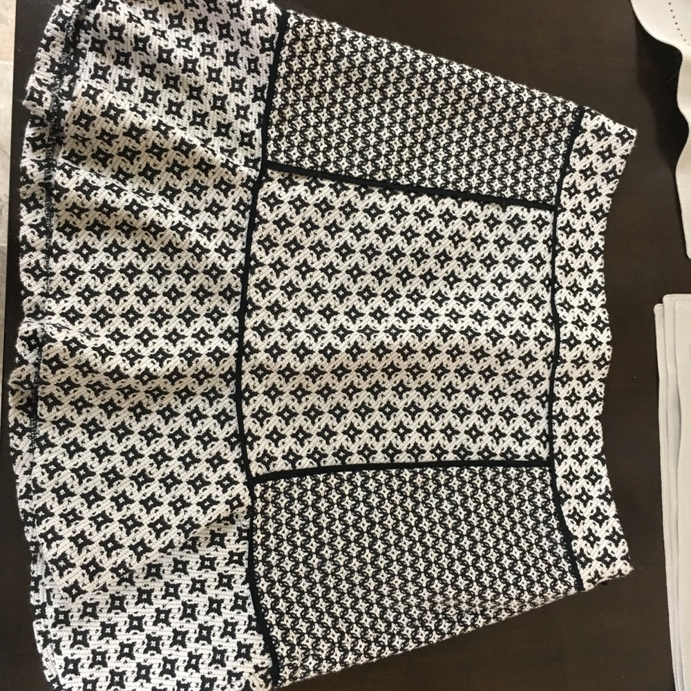 Loft flared mini skirt